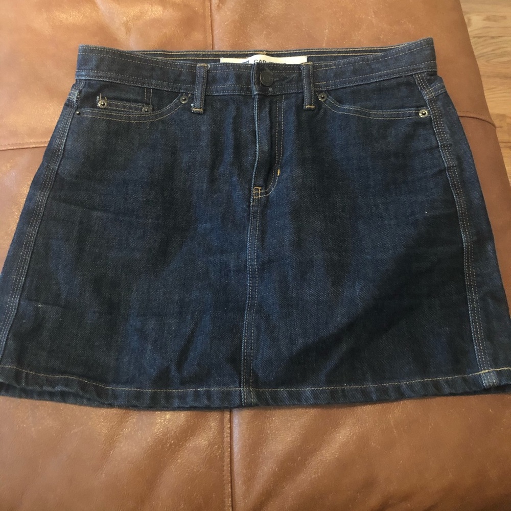 Gap Dark Denim Skirt